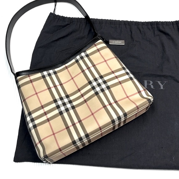 AUTHENTIC BURBERRY NOVA CHECK MEDIUM SHOULDER
HANDBAG - T-02-2 - Picture 4 of 17